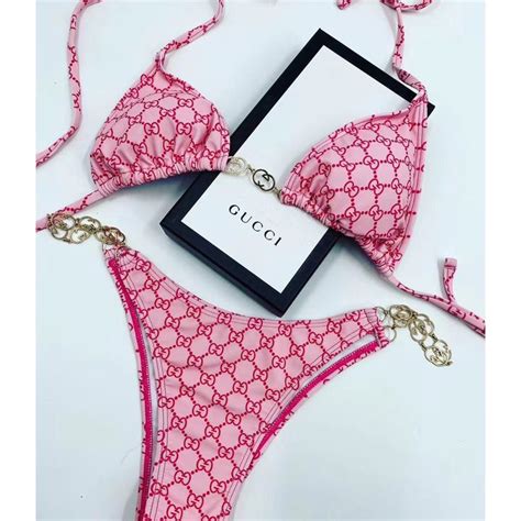 gucci swimsuit women|Gucci bikini set.